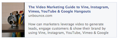 Videos, Vine, Instagram, Youtube, Vimeo, Google Hangouts A quick crash course article