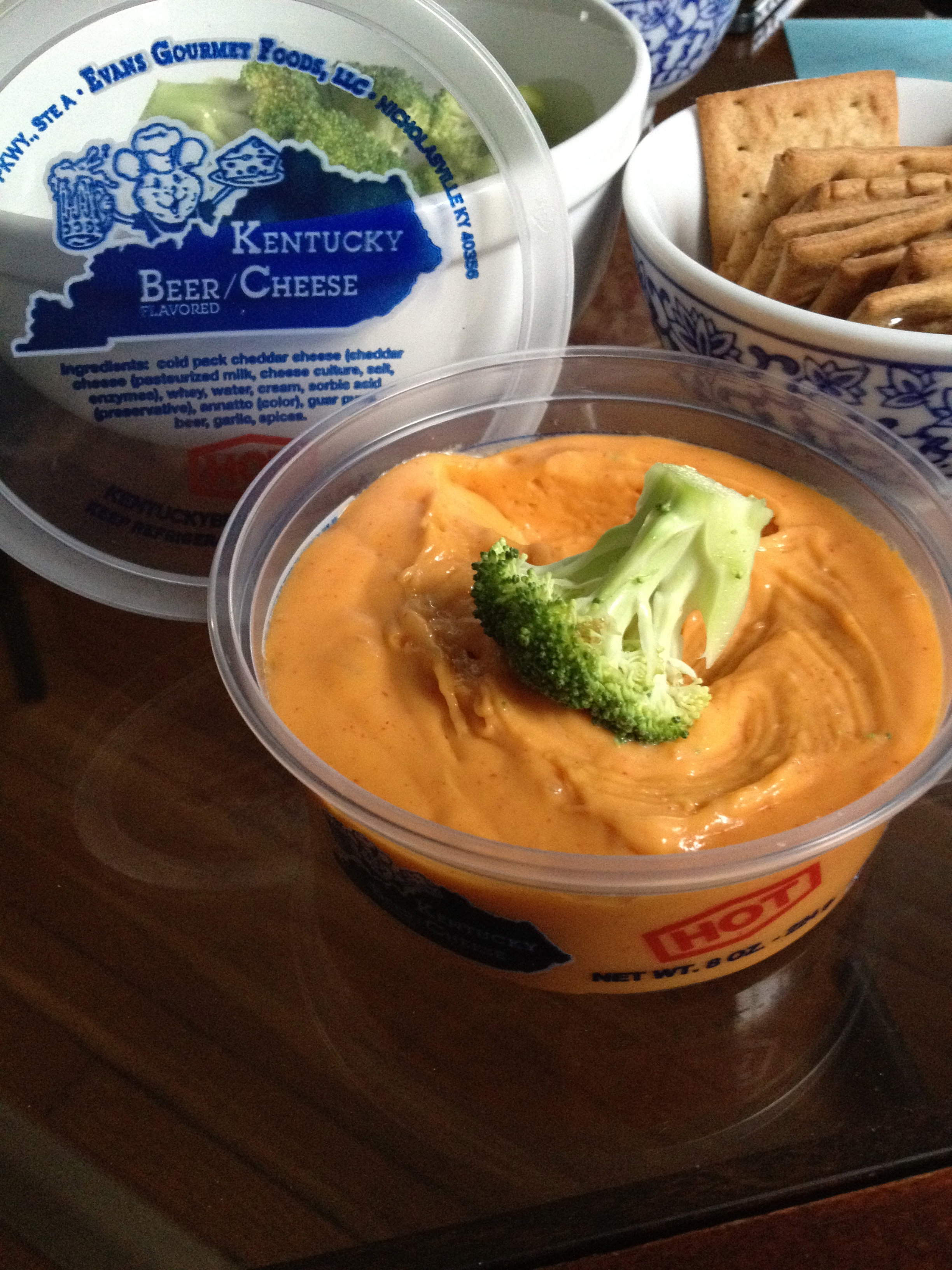 KY Beer Cheese as a dip