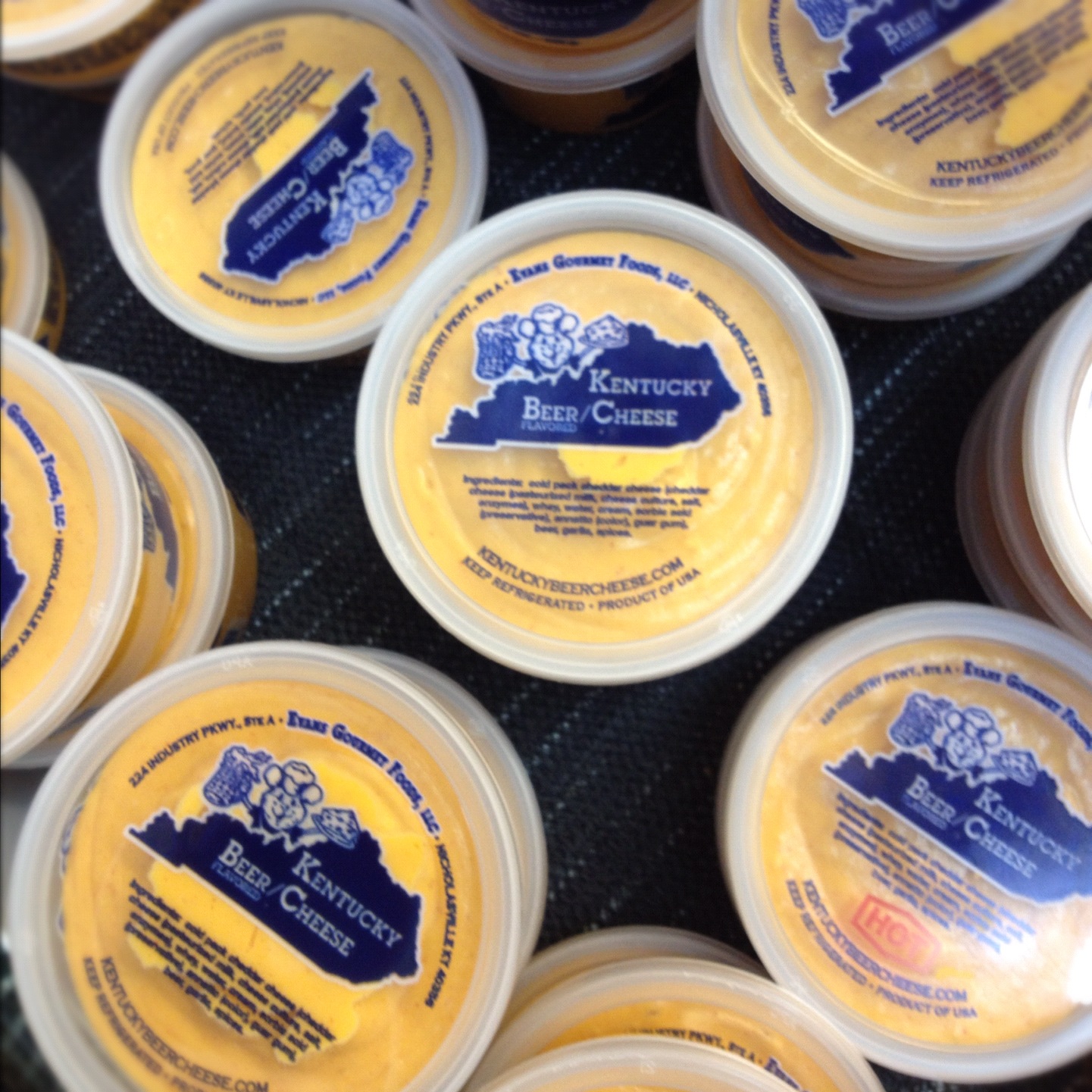 Kentucky Beer Cheese in grocery case